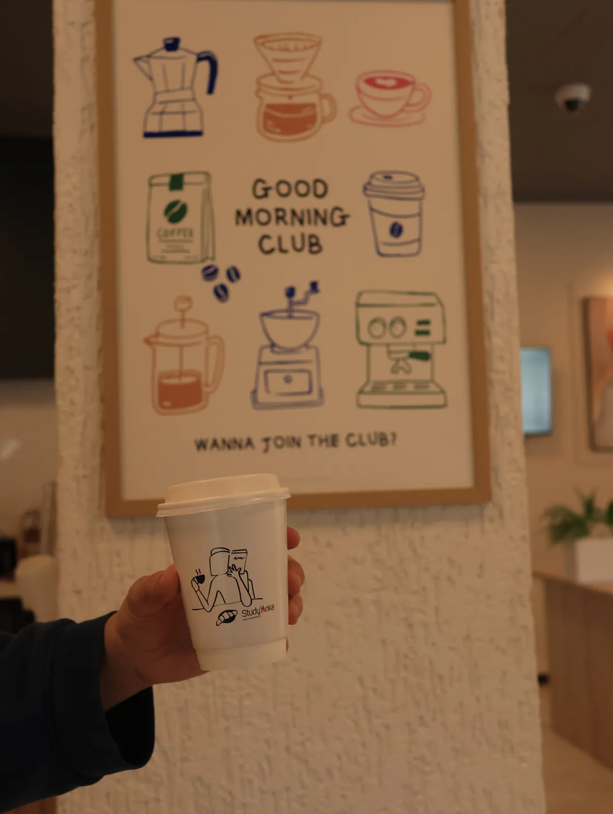 Study Anka Coffee iç mekan